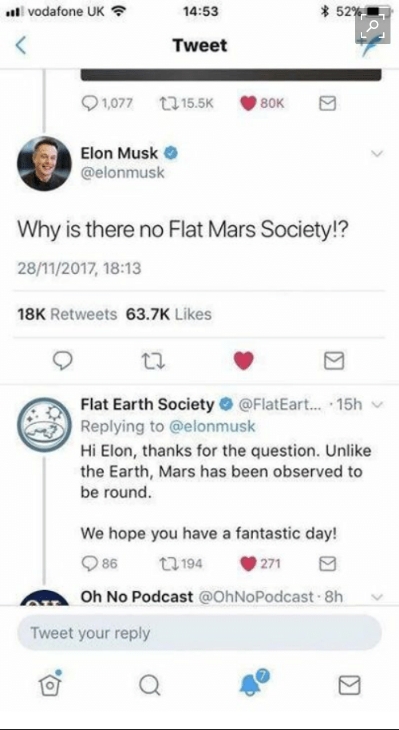 moron flat earthers